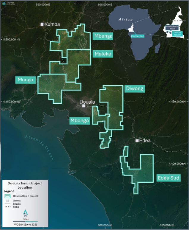 Douala Basin Heavy Mineral Sands (HMS)